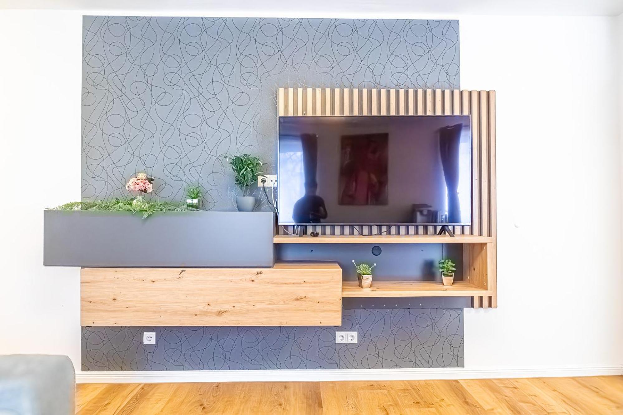 Charming 1Br And 1Lr Apt Modern Design Donaustadt Відень Екстер'єр фото