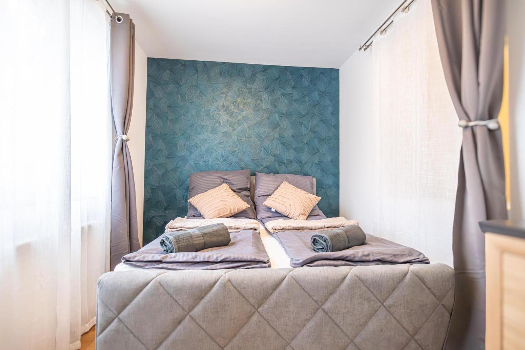Charming 1Br And 1Lr Apt Modern Design Donaustadt Відень Екстер'єр фото