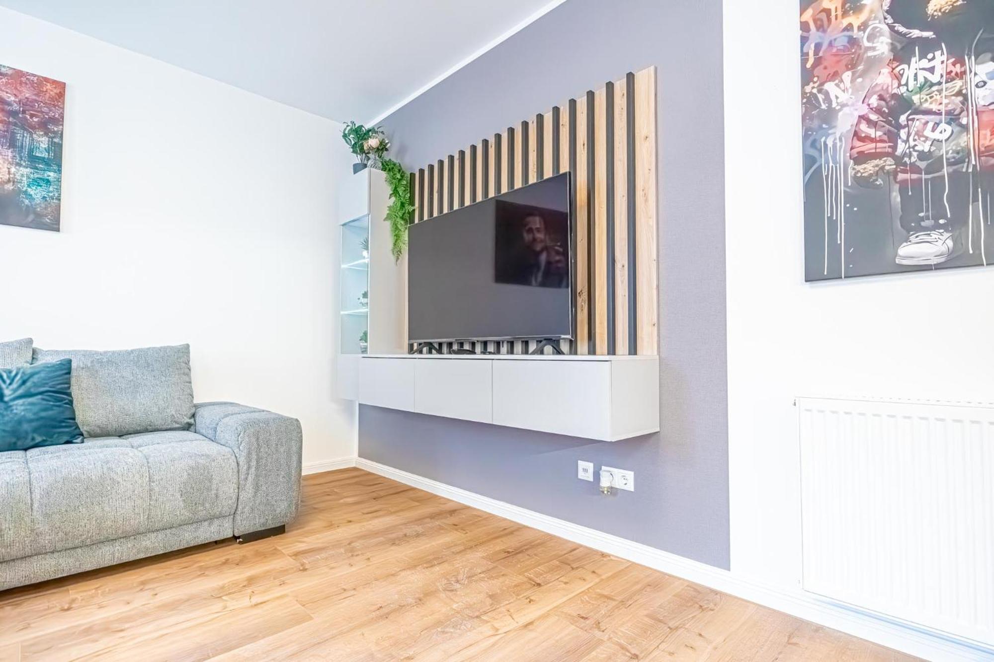 Charming 1Br And 1Lr Apt Modern Design Donaustadt Відень Екстер'єр фото