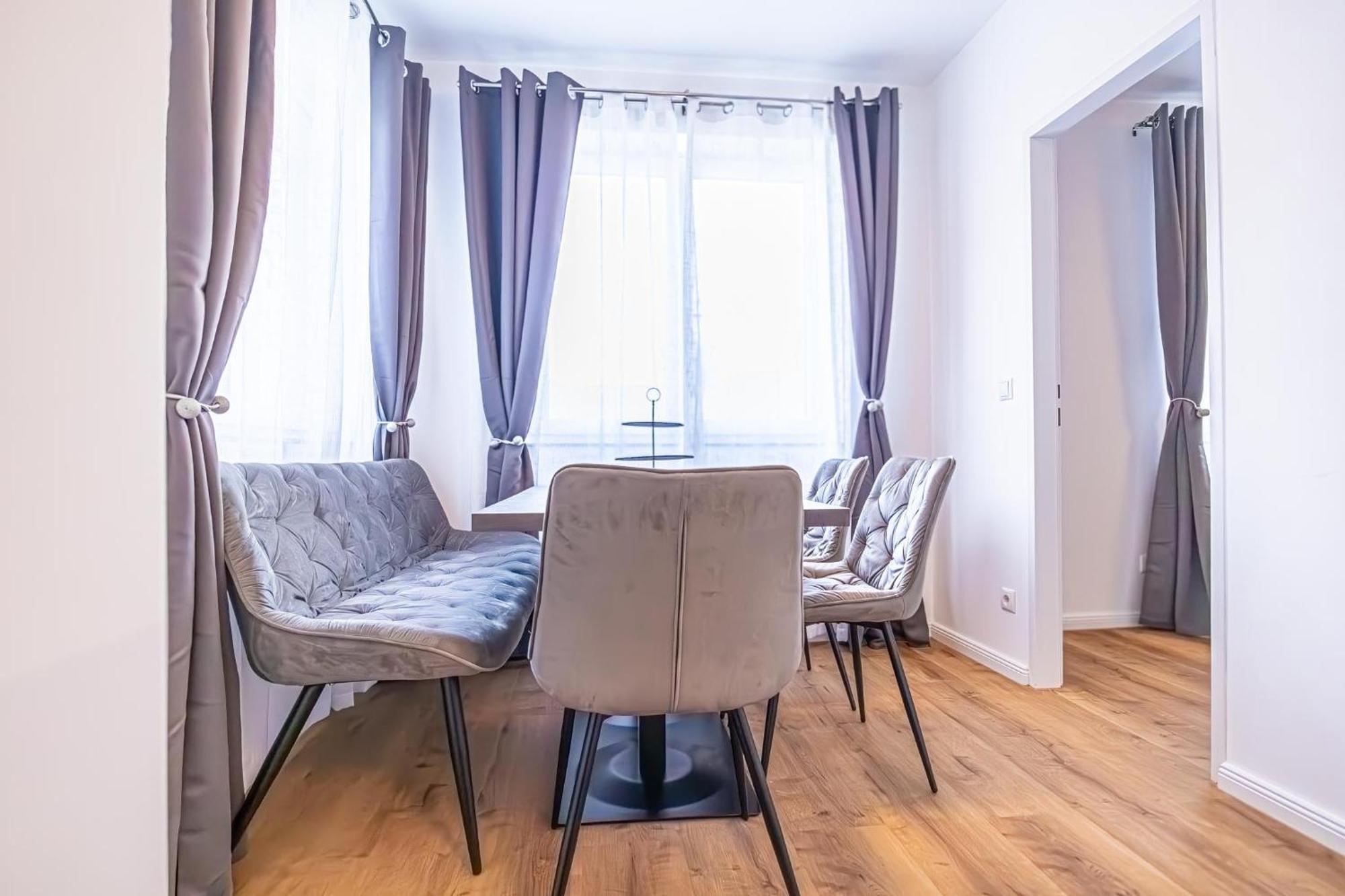 Charming 1Br And 1Lr Apt Modern Design Donaustadt Відень Екстер'єр фото