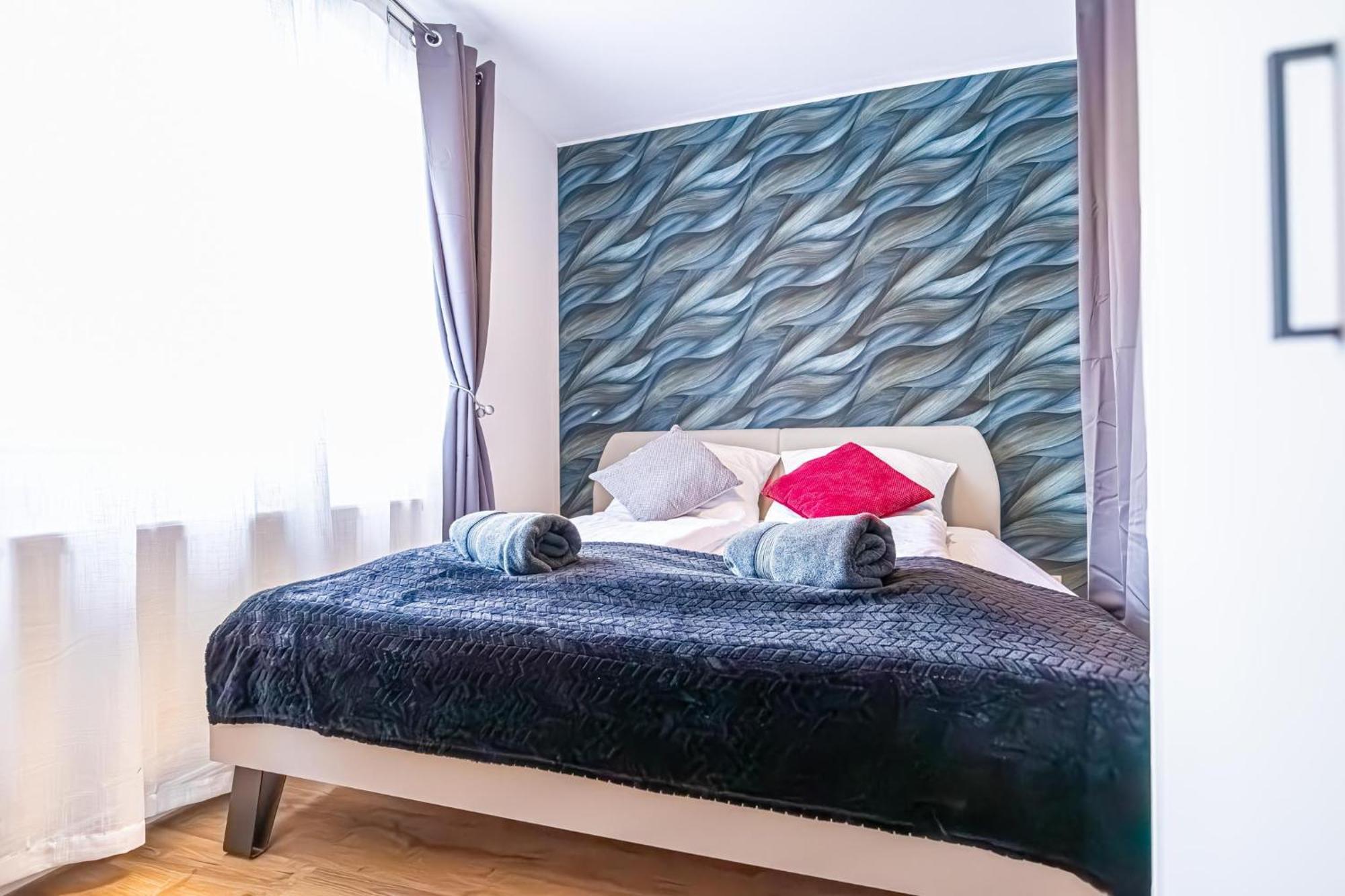 Charming 1Br And 1Lr Apt Modern Design Donaustadt Відень Екстер'єр фото
