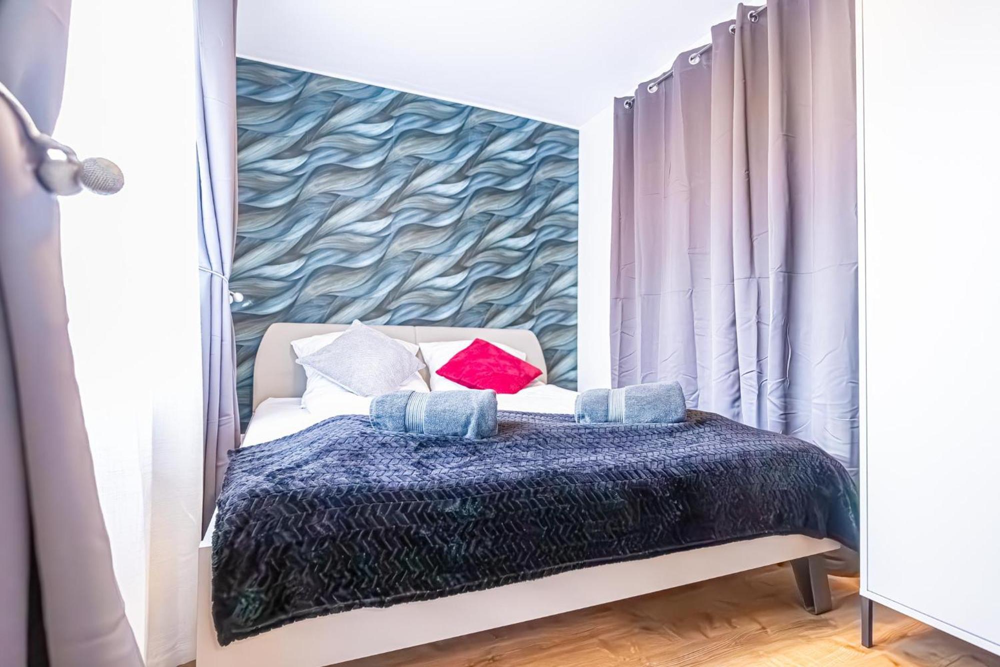 Charming 1Br And 1Lr Apt Modern Design Donaustadt Відень Екстер'єр фото
